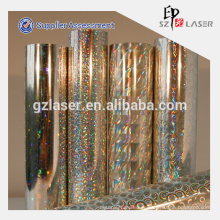 Hologram bopp silver metallized film with corona treatment